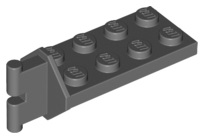 New Lego 4x Scharnier 2x4 Dunkel Grau Dark Bluish Gray Hinge 3639 Neuware 
