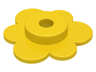 x3 Lego 3742-Small flower 