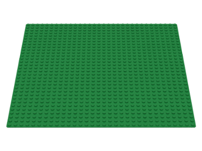 1 x Lego System Plate B-Goods damaged building plate 24x32 Studs Green 24 x 32 BA 