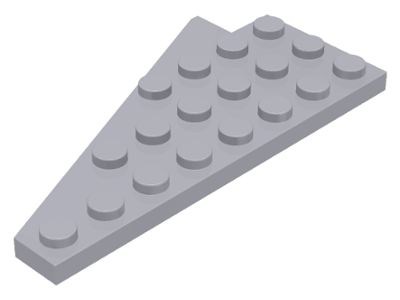 4 Flügelplatten 4x8 Lego in schwarz aus 6984 6289 7181 3933/3934 2x R.+2x L. 