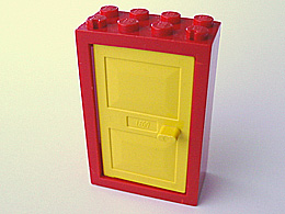 1pc Lego Parts 60599 Door Frame 2x4x6 Choose Type 