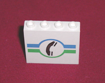 Lego ® Mur Panneau Cloison Parroie 1X4X3 Panel Choose Stickers ref 4215 