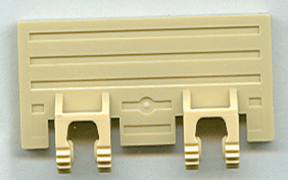 2 Hinge Train Gate 2 x 4 Locking Dual 2 Fingers 44569 RED LEGO Parts~