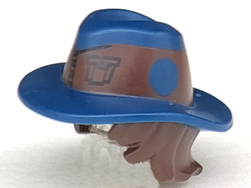 Pick your Color! Custom STRAW HAT for Lego Minifigures 