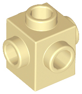 LEGO 8 x Stein Konverter 4733 neu dunkelgrau  1x1 mit 4 seitl Noppen 