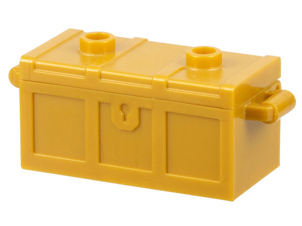 - Part 4738ac03 : LEGO Container, Treasure Chest with Slots in Back and Flat Lid (4738a / 80835) [Container] - Reference Catalog