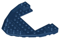 Bug LEGO Boot Rumpf dunkelbraun # 47404 Bow Brick 10 x 12 x 1
