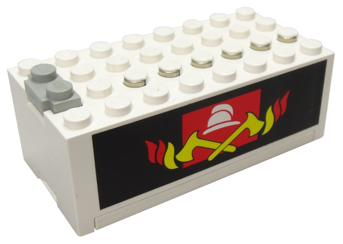 Lego ® Light & Sound Battery Box 9V System Luminous Stone Siren Power Stone