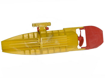 Lego 1 x Boot Schiff Motor 48064c01 gelb ohne Ruderblatt 14x4  7244 4669 