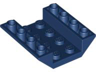 Lego-slope inverted 4x 45 4x4 2 boat hull holes white//white 72454 new