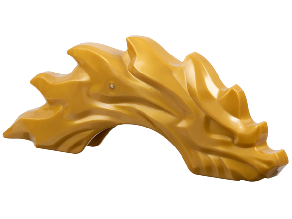 Power Burst, Curved with Dragon Head and Spines : Part 5435