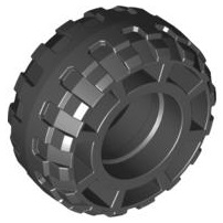 Light Bluish Gray w/ 6 axles wide Pin Hole lot 12 Lego 37x18R Wheels Tires