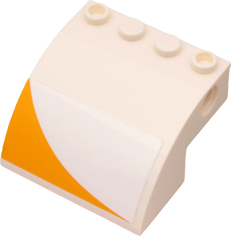 LEGO 61487 4X4X2 pendiente curva W Agujeros-Seleccionar Color-Libre P&p! 