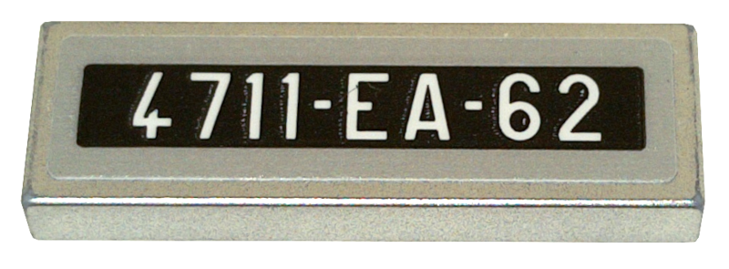 Lego pnr number online plate