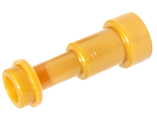 Lego Gold Minifig Utensil Telescopes Stick W/knob And Tube New Lot Of 12 