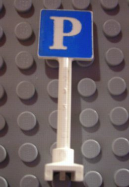 LEGO Parking Street Sign 