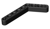 Lego Brick 32079 Black x 2 Technic Liftarm 1 x 9 Offset Cross 