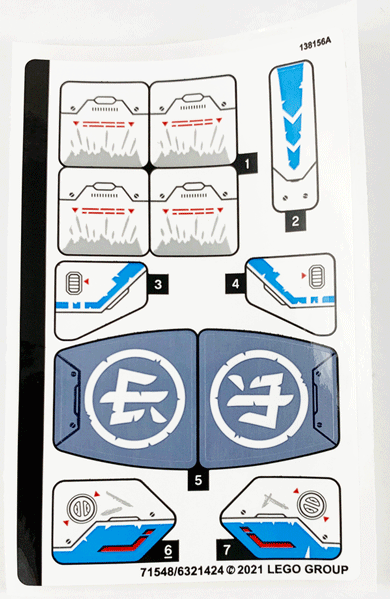 激安アウトレット通販 Set for Sheet Sticker 71738 Part : (71548/6321424) - ヴァイスシュヴァルツ