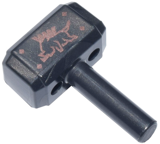 LEGO 4 X Machinist's Hammer Old Dark Grey Dark Gray Tool Cross Pein Hammer  6246b