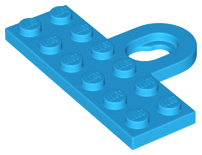 ま〜♩ Plate, Modified 2 x 6 with Coupling, Female : Part 78168