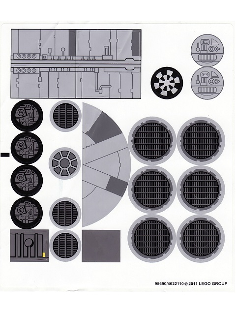 Evolve Hellere ornament BrickLink - Part 7965stk01 : LEGO Sticker Sheet for Set 7965 -  (95690/4622110) [Sticker Sheet] - BrickLink Reference Catalog
