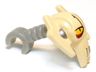 LEGO Star Wars General Grievous White Head Modified Minifigure 