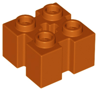 Lego Choose Color & Quantity Brick Brique 2x2 Grooves Axle Hole 90258 