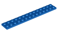 LEGO 6 x Basisplatte neuhell grau Light Bluish Gray Basic Plate 2x14 91988 