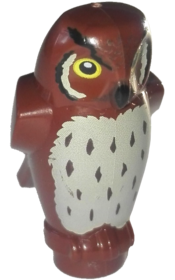 LEGO Owl with Tan and White Feathers with Angular Features (79571)