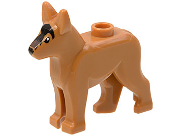 Dog German Shepard x1-60014 60021 60140 60154 Animal Land NEW LEGO 