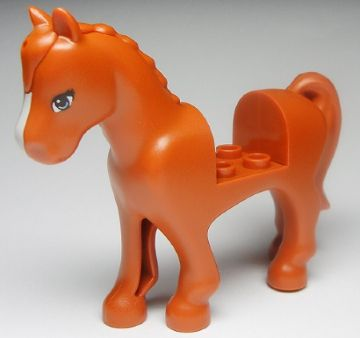 LEGO FRIENDS horse horse ref 93083c01pb03 / set 41057 3189 3185