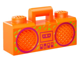 Genuine Lego Radio Boom Box New