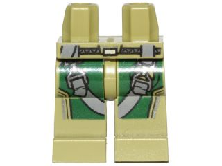 NEW LEGO Minifigure OLIVE GREEN Legs Assembly.