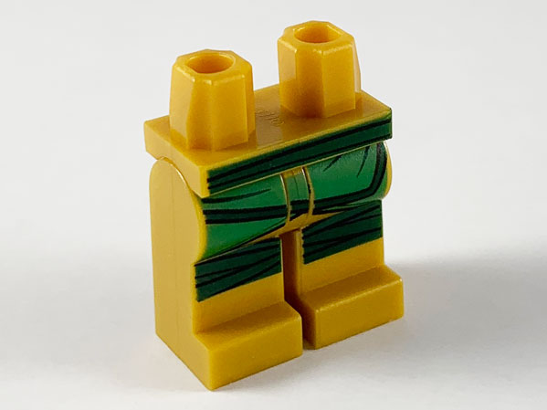 Bulk Lego Plain Dark Green Minifigure Legs x 4 Spare Parts Joblot 