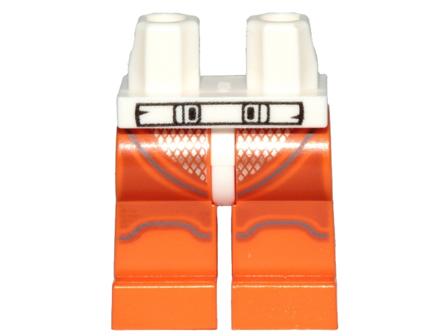 Lego Minifigure legs orange