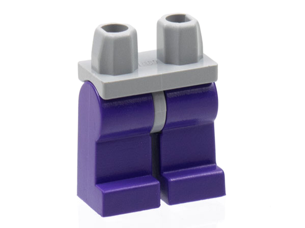 Hips and White Legs Schwarz3 Stk. LEGO® 970c01 