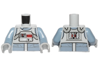 Star Wars ONLY TORSO 973pb1785c01 LEGO AT-AT Driver sw581 
