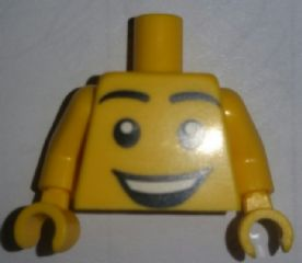 Lego Asst Heads Minifigure Body Part Face Yellow White New Lot Of 20 