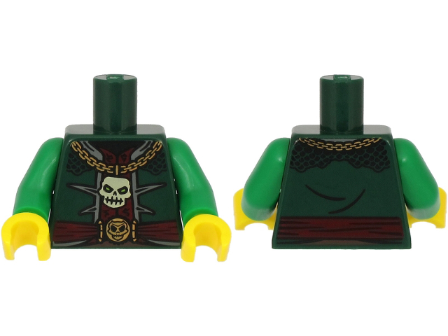 Lego ® torso superior del cuerpo para figura 88585 Upper part 6159531 nuevo 