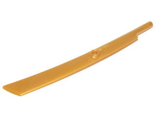 Sword Blade 2 Propeller 1 Blade 10L w Bar 98137 PEARL GOLD LEGO Parts~ 