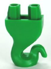 Plain genie lower body with a curved tail, color varies by figure.