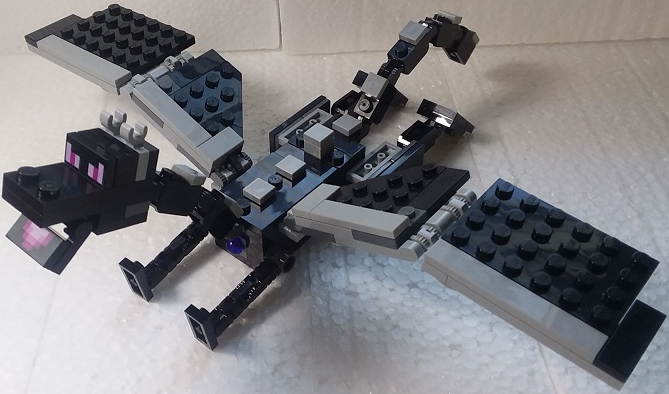 Minecraft Ender Square Wings - Built : Part minedragon03 | BrickLink