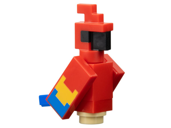 Bricklink Part Mineparrot01 Lego Minecraft Parrot Brick Built Animal Air Bricklink Reference Catalog