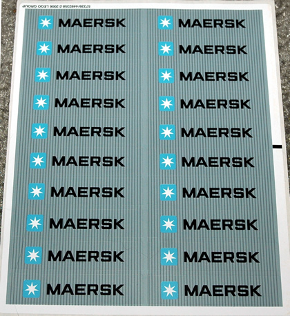 Sticker Sheet for Set 10152-3, Sheet 2 - (57339/4492358)