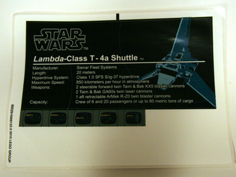 Sticker Sheet for Set 10212 - (88529/4568123)