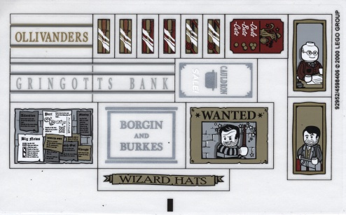 Sticker Sheet for Set 10217 - (92952/4598406)