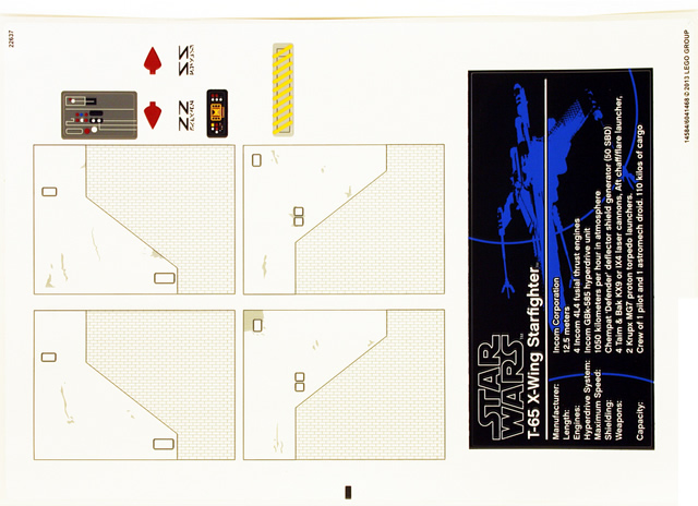 Sticker Sheet for Set 10240, Sheet 2 - (14584/6041468)