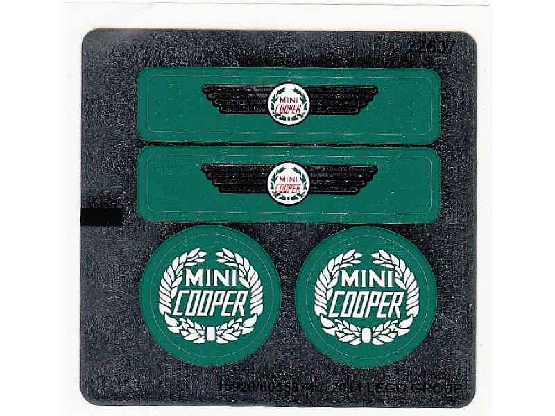 Sticker Sheet for Set 10242, Sheet 2, Mirrored - (15920/6055874)