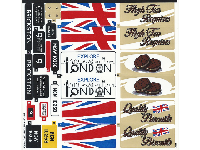 Sticker Sheet for Set 10258 - (34561/6196575)