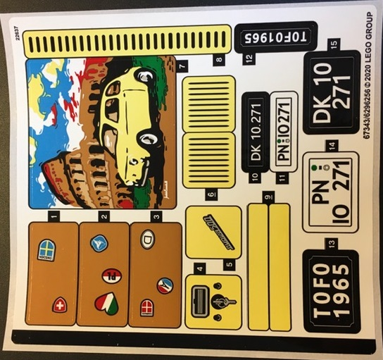 Sticker Sheet for Set 10271 - (67343/6296256)